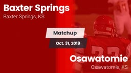 Matchup: Baxter Springs vs. Osawatomie  2019