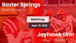 Matchup: Baxter Springs vs. Jayhawk Linn  2020