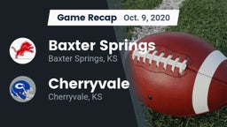 Recap: Baxter Springs   vs. Cherryvale  2020