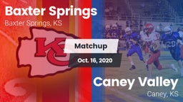 Matchup: Baxter Springs vs. Caney Valley  2020