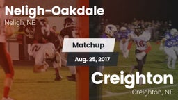Matchup: Neligh-Oakdale vs. Creighton  2017