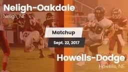 Matchup: Neligh-Oakdale vs. Howells-Dodge  2017