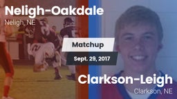 Matchup: Neligh-Oakdale vs. Clarkson-Leigh  2017