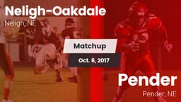Matchup: Neligh-Oakdale vs. Pender  2017