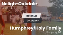 Matchup: Neligh-Oakdale vs. Humphrey/Holy Family  2017