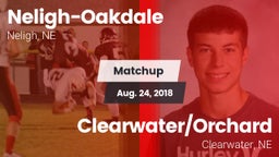 Matchup: Neligh-Oakdale vs. Clearwater/Orchard  2018
