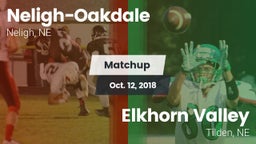 Matchup: Neligh-Oakdale vs. Elkhorn Valley  2018