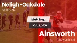 Matchup: Neligh-Oakdale vs. Ainsworth  2020