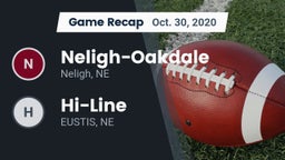 Recap: Neligh-Oakdale  vs. Hi-Line 2020