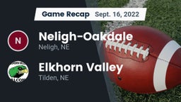 Recap: Neligh-Oakdale  vs. Elkhorn Valley  2022