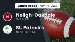 Recap: Neligh-Oakdale  vs. St. Patrick's  2022