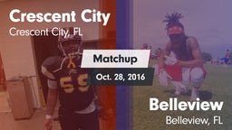 Matchup: Crescent City vs. Belleview  2016
