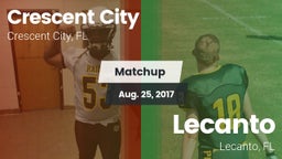 Matchup: Crescent City vs. Lecanto  2017