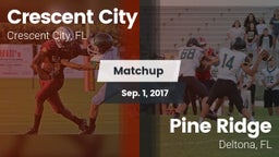 Matchup: Crescent City vs. Pine Ridge  2017