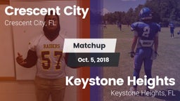 Matchup: Crescent City vs. Keystone Heights  2018