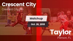 Matchup: Crescent City vs. Taylor  2018