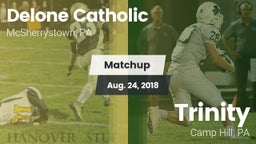 Matchup: Delone Catholic vs. Trinity  2018