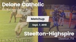 Matchup: Delone Catholic vs. Steelton-Highspire  2018
