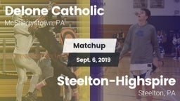 Matchup: Delone Catholic vs. Steelton-Highspire  2019