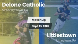 Matchup: Delone Catholic vs. Littlestown  2020
