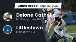 Recap: Delone Catholic  vs. Littlestown  2022