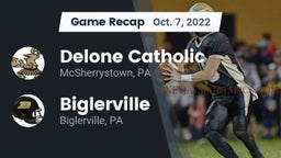 Recap: Delone Catholic  vs. Biglerville  2022