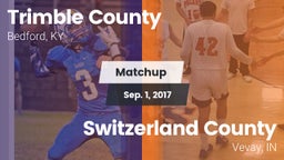 Matchup: Trimble County vs. Switzerland County  2017