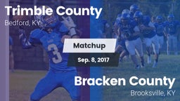 Matchup: Trimble County vs. Bracken County 2017