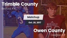 Matchup: Trimble County vs. Owen County  2017