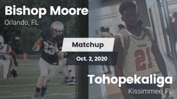Matchup: Bishop Moore vs. Tohopekaliga  2020