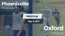 Matchup: Phoenixville vs. Oxford  2017