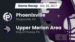 Recap: Phoenixville  vs. Upper Merion Area  2017