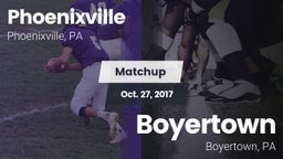 Matchup: Phoenixville vs. Boyertown  2017