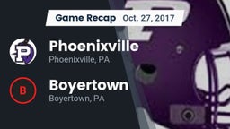 Recap: Phoenixville  vs. Boyertown  2017