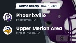 Recap: Phoenixville  vs. Upper Merion Area  2020