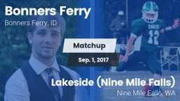 Matchup: Bonners Ferry vs. Lakeside  (Nine Mile Falls) 2017
