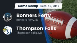 Recap: Bonners Ferry  vs. Thompson Falls  2017