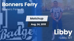 Matchup: Bonners Ferry vs. Libby  2018