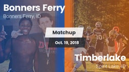 Matchup: Bonners Ferry vs. Timberlake  2018