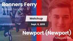 Matchup: Bonners Ferry vs. Newport  (Newport) 2019