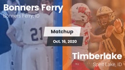 Matchup: Bonners Ferry vs. Timberlake  2020