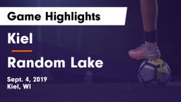 Kiel  vs Random Lake Game Highlights - Sept. 4, 2019