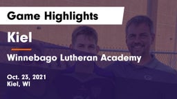 Kiel  vs Winnebago Lutheran Academy  Game Highlights - Oct. 23, 2021