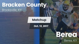 Matchup: Bracken County vs. Berea  2017