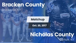 Matchup: Bracken County vs. Nicholas County  2017