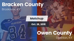 Matchup: Bracken County vs. Owen County  2018