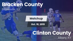 Matchup: Bracken County vs. Clinton County  2019