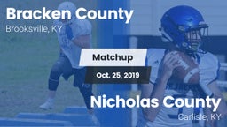 Matchup: Bracken County vs. Nicholas County  2019