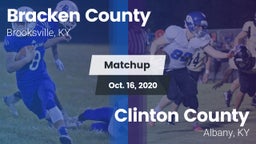 Matchup: Bracken County vs. Clinton County  2020