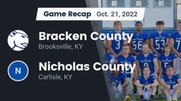 Recap: Bracken County vs. Nicholas County  2022
